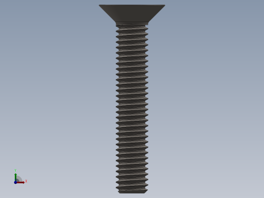 Screw_ISO_10642_M6x35_A2.SLDPRT前视缩略图