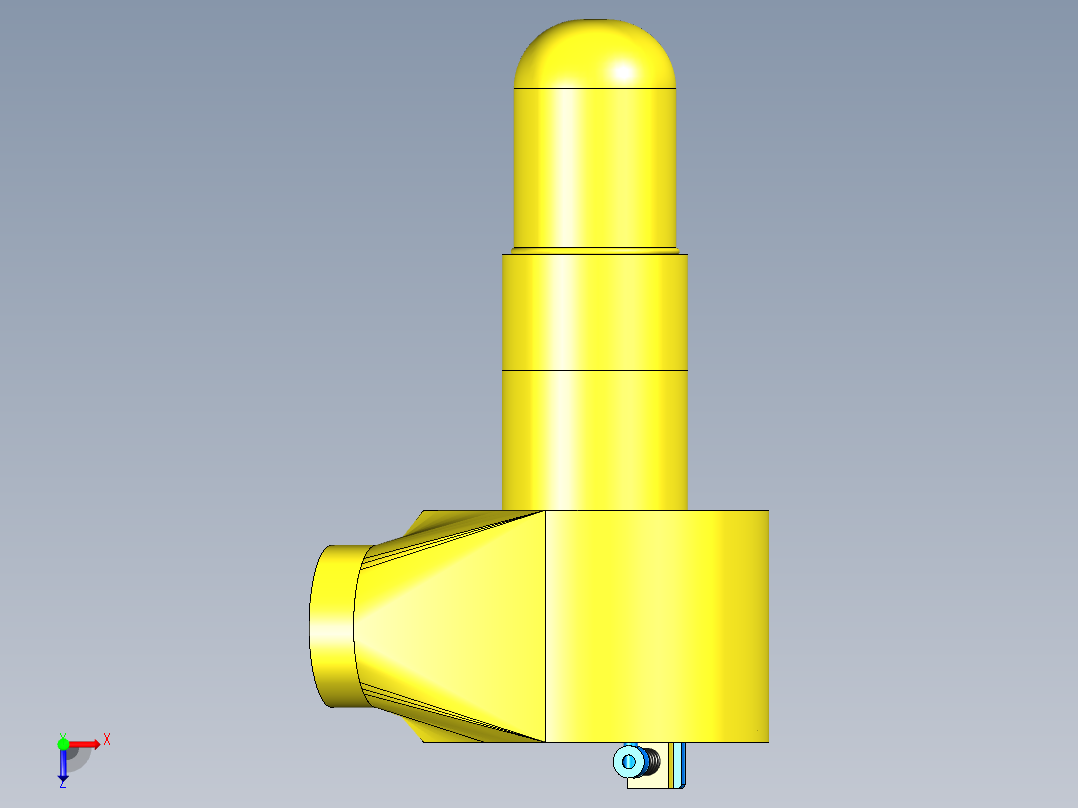 玫瑰花采摘器俯视图