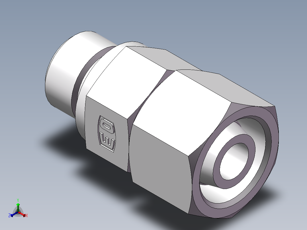 直通管螺纹组合接头、2DC-06-20WD