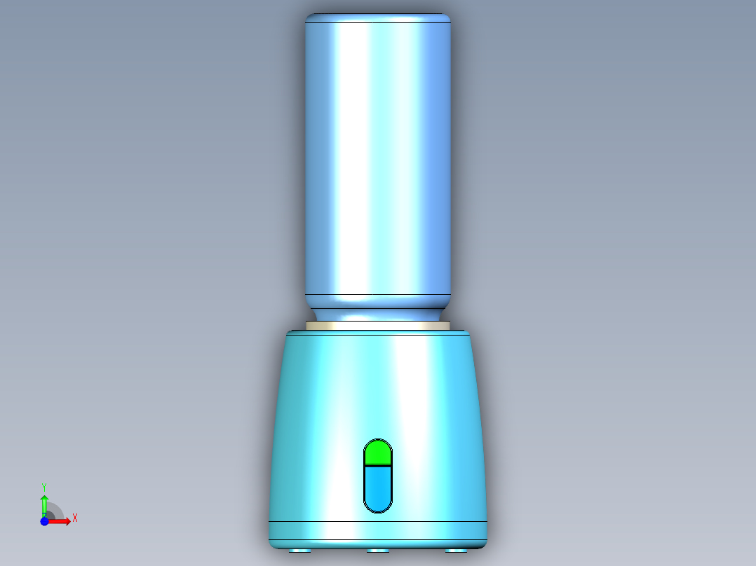 小型榨汁机前视图
