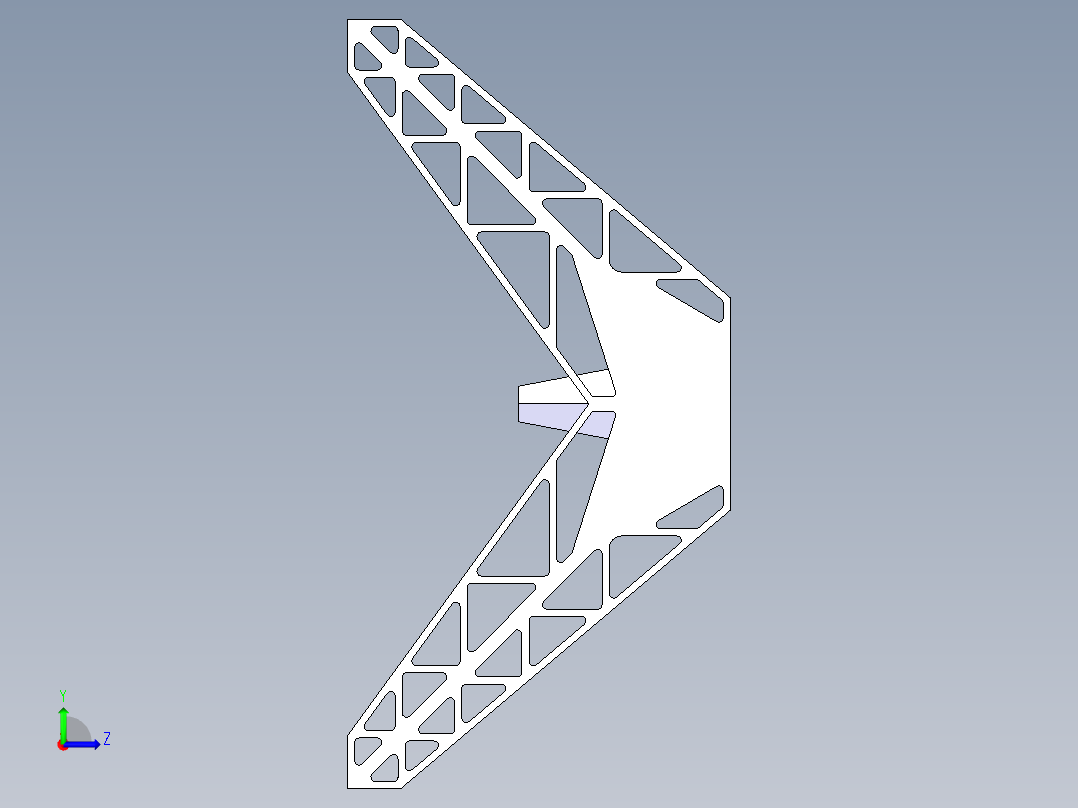 B3004633-耳机架 带线缆管理夹左视图
