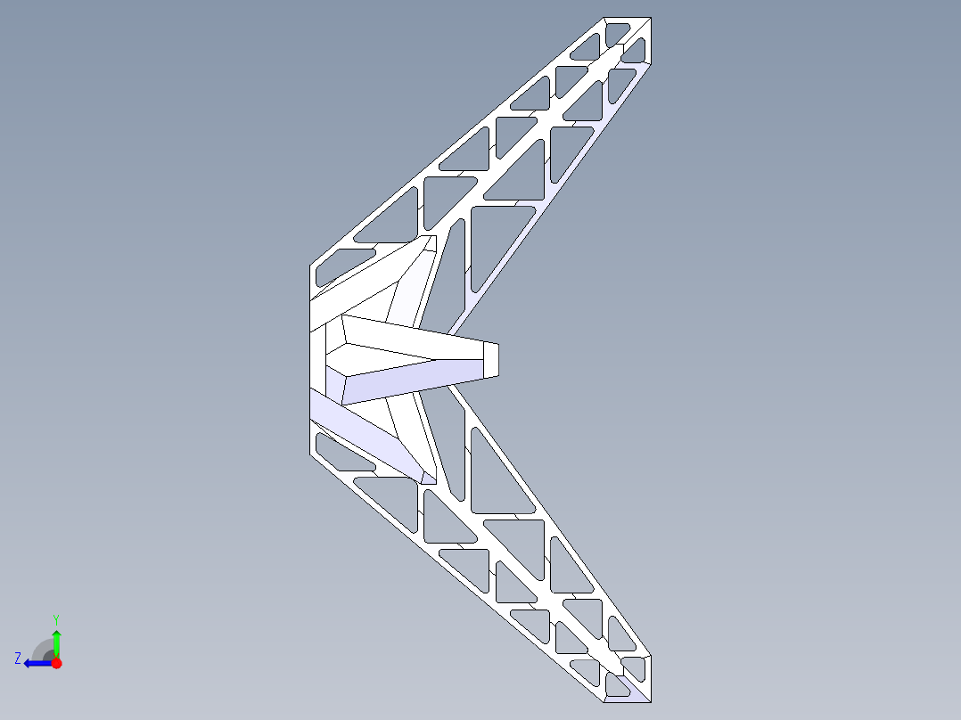 B3004633-耳机架 带线缆管理夹右视图