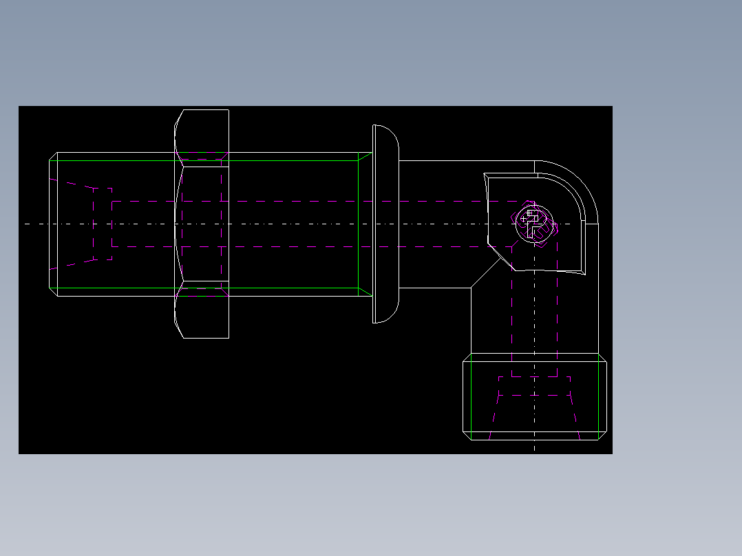 PARKER管接头EO Bulkhead elbow WSV08SOMD71(16)_back