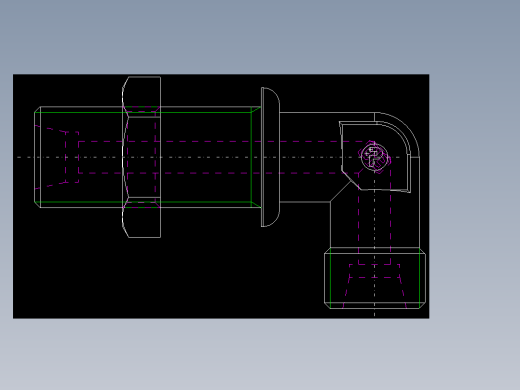 PARKER管接头EO Bulkhead elbow WSV08SOMD71(16)_back