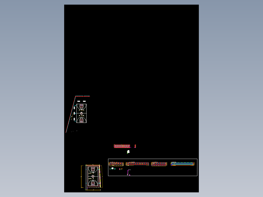 某小区篮球场改造工程施工图--1342577--30