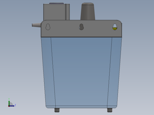 自动间歇式活塞润滑泵左视缩略图