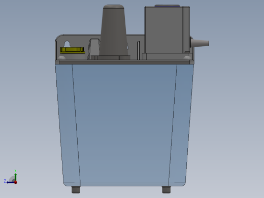 自动间歇式活塞润滑泵右视缩略图