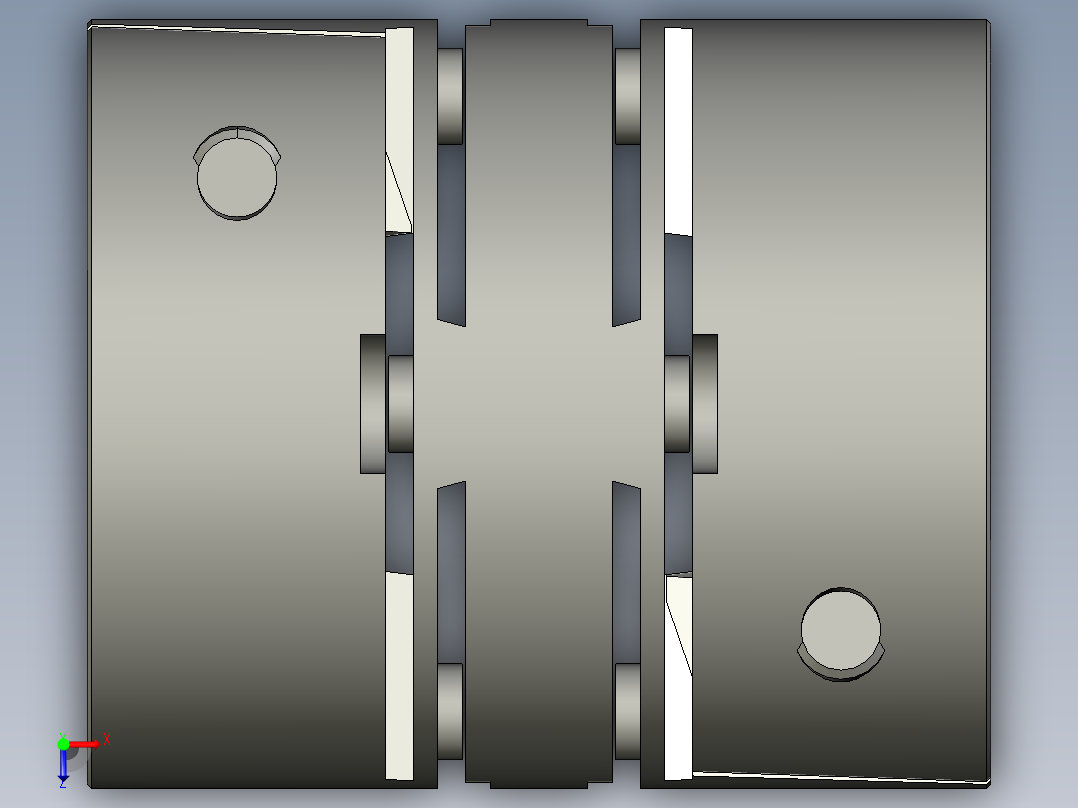 联轴器MCGLCWK40_15_15俯视图