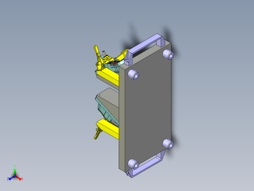 冲压件检具三维设计