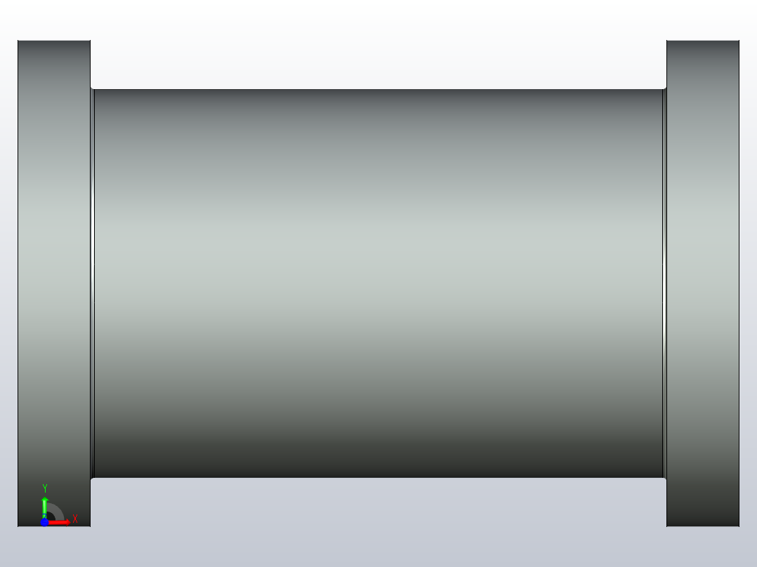 怡合达_直通配管 BLQ33-200前视图