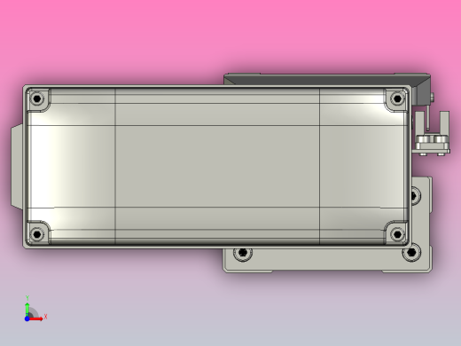 GTH8内嵌式螺杆滑台[GTH8-L#-50-BR-P20-C3]前视缩略图
