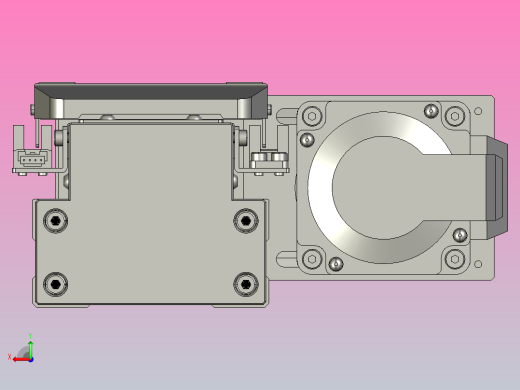 GTH8内嵌式螺杆滑台[GTH8-L#-50-BR-P20-C3]后视缩略图