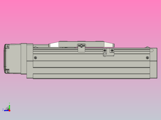 GTH8内嵌式螺杆滑台[GTH8-L#-50-BR-P20-C3]右视缩略图