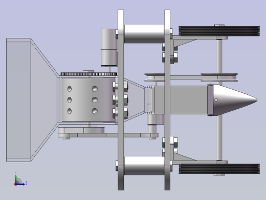 穴施式变量施肥装置左视缩略图
