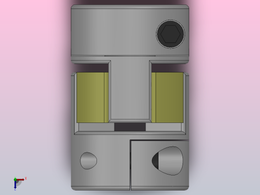 ALS-014～030[ALS-014-4B-6B]联轴器俯视缩略图