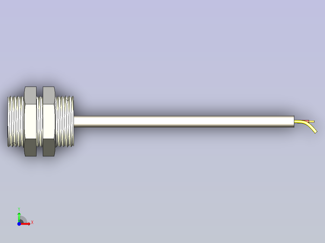 深浦接近传感器 DK-H114前视图
