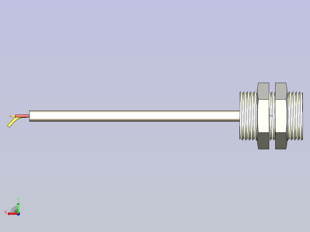 深浦接近传感器 DK-H114后视图