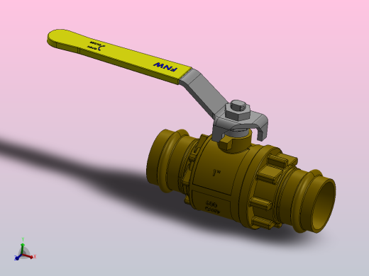 FNW-FNW430G二片式内螺纹球阀