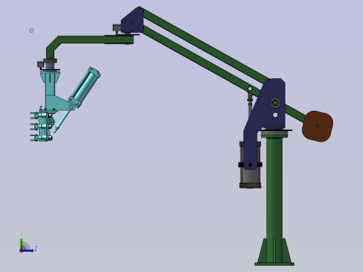 助力机械手翻转夹具 1444019==wb50左视缩略图