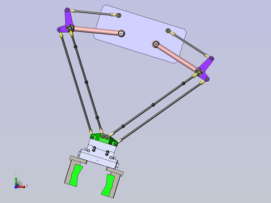 双自由度并联机械手--959334--500前视图