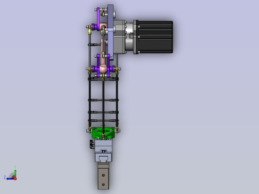 双自由度并联机械手--959334--500右视缩略图