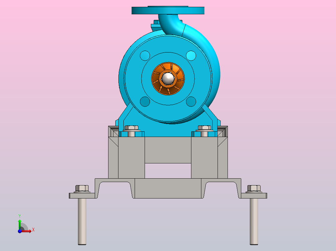 离心泵01前视图