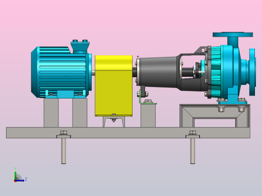 离心泵01左视缩略图