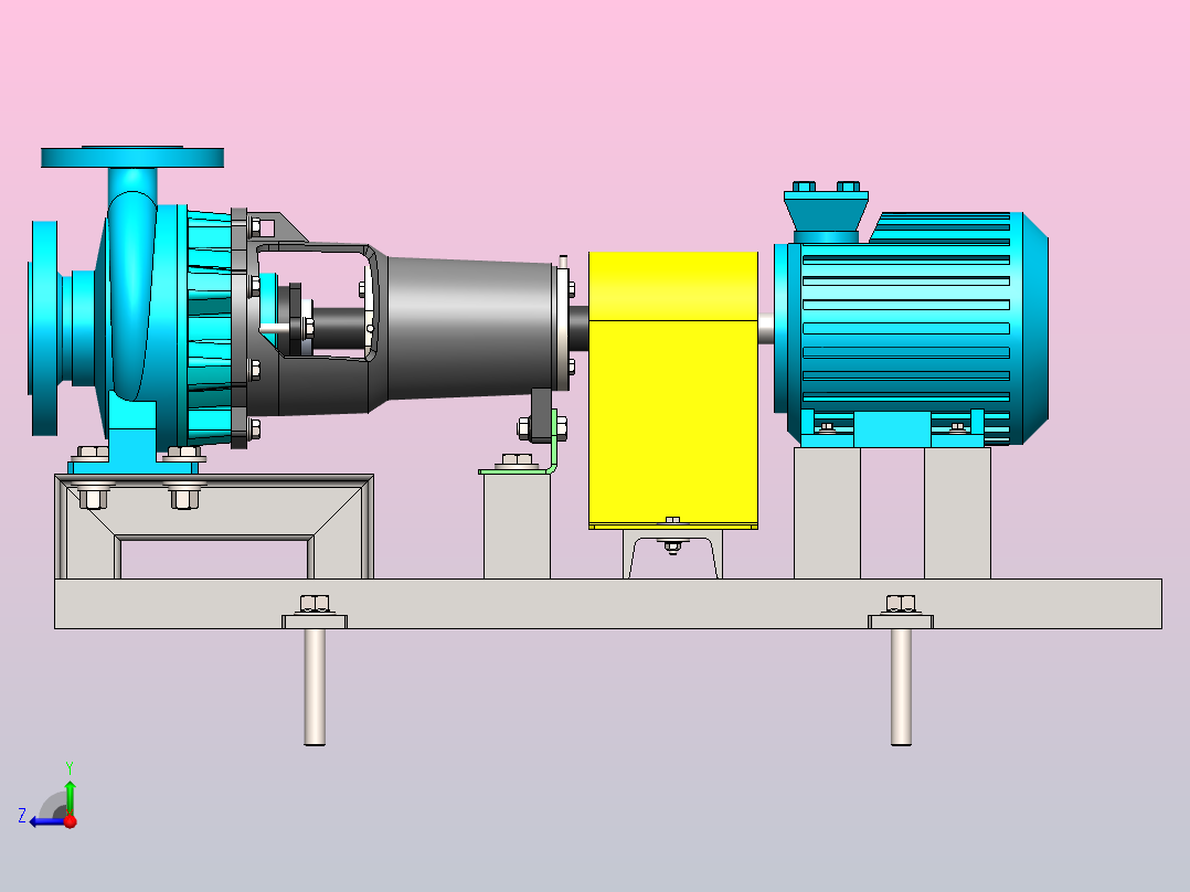 离心泵01右视图