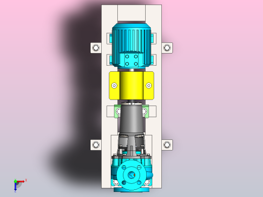 离心泵01俯视缩略图