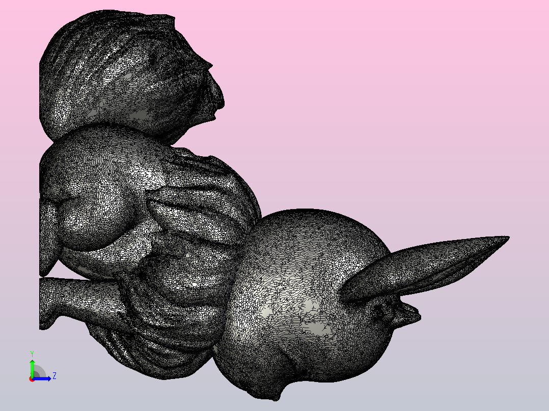 Eevee(口袋妖怪)左视图