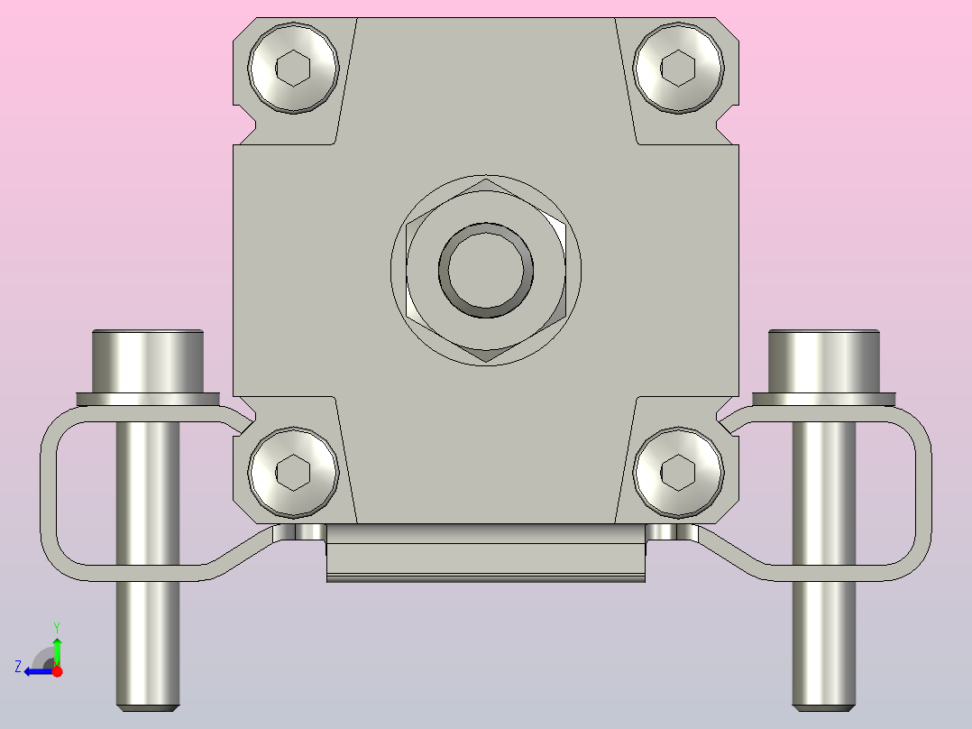 巴鲁夫微脉冲位移传感器右视图