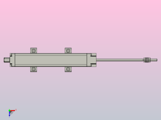 巴鲁夫微脉冲位移传感器俯视缩略图