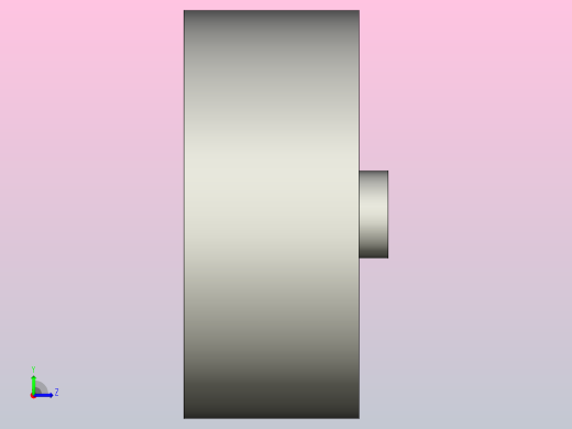 Φ32对夹式止回阀左视缩略图