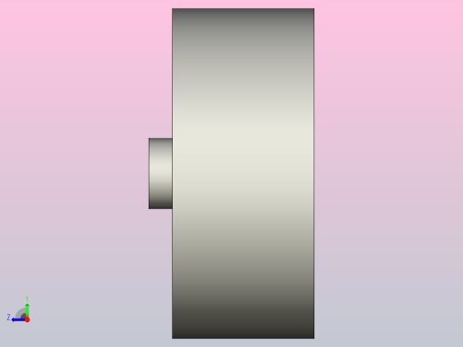 Φ32对夹式止回阀右视缩略图