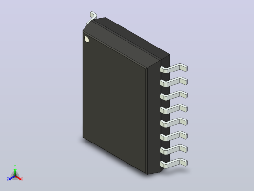 106x SOIC 封装（小外形集成电路）SOIC127P1032X264-16N