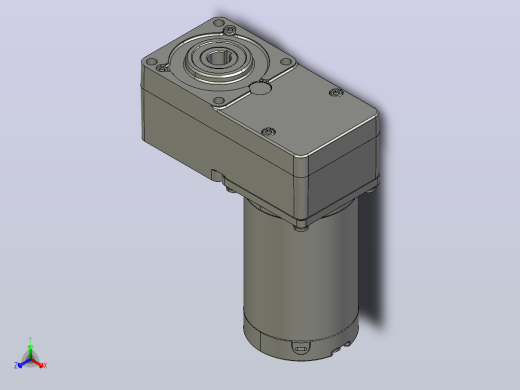 Z2D15W配2GNL型齿轮箱整机-77机壳内置
