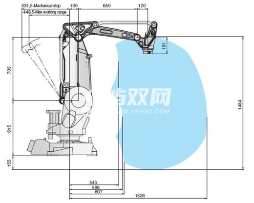 rb260-m2004四轴关节可运动码垛机器人缩略图