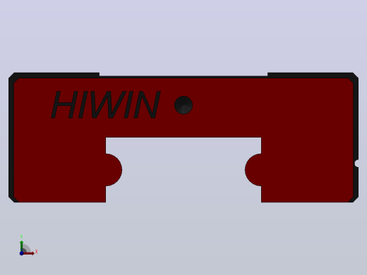 滑块MGN12H（HIWIN）前视缩略图
