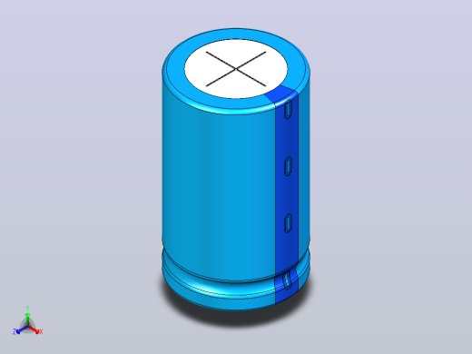 30 x50蓝色BLUE1底片电解电容器