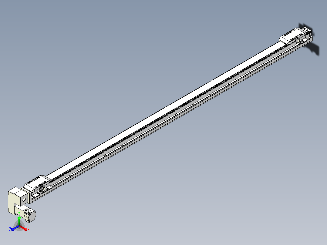 皮带直线轴双滑块型TPA-GCBS-50-P42-L650-LP-M10-N3主视图