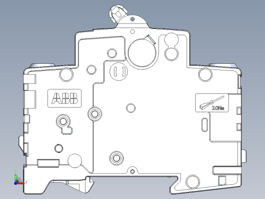 断路器S202 C32 ABB前视缩略图