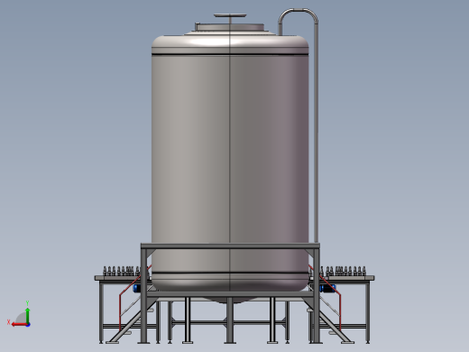 全自动啤酒灌装线 sw19可编辑后视缩略图