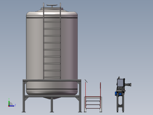 全自动啤酒灌装线 sw19可编辑左视缩略图
