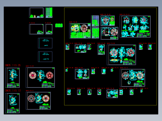 SAI液压马达图纸