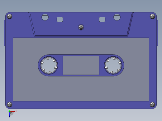 怀旧经典磁带俯视缩略图