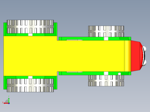 拖拉机图纸后视缩略图