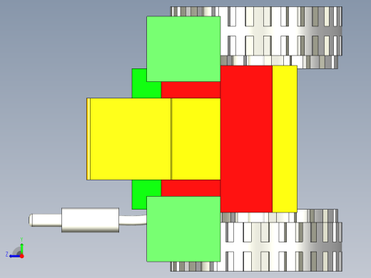 拖拉机图纸右视缩略图