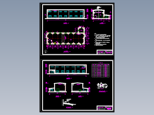 某一层钢结构厂房建筑图结构图计算书