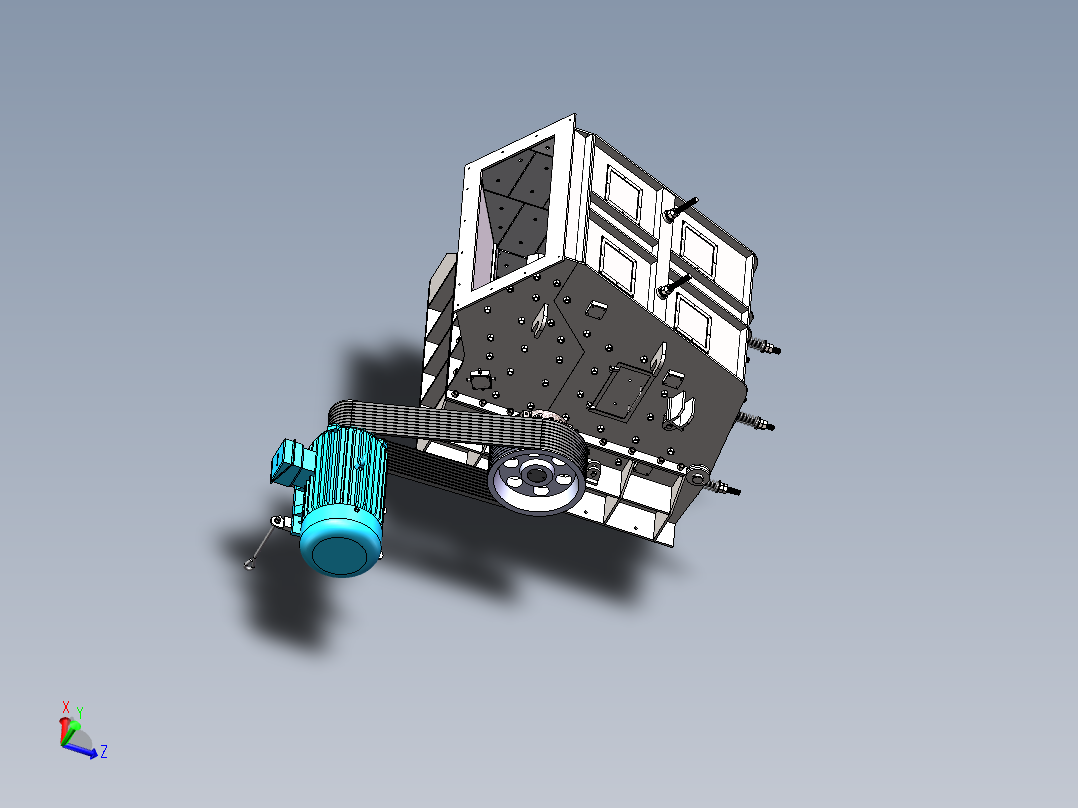 基于SW的PF1315反击式破碎机的设计100