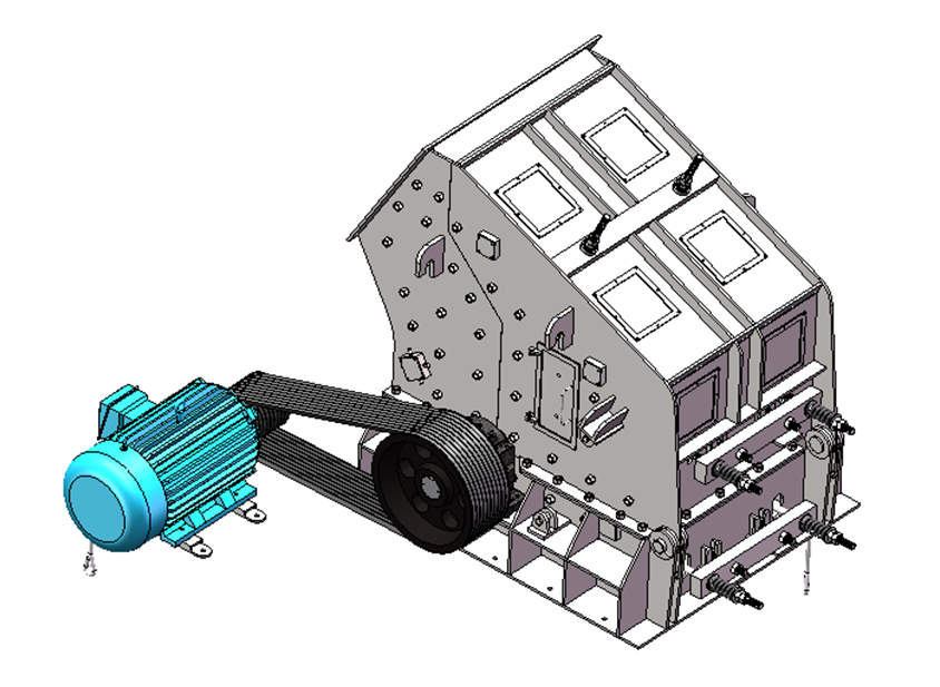 基于SW的PF1315反击式破碎机的设计100